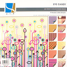 Papier - VÝPREDAJ! GCD - Eye Candy (papier na scrapbooking, 12x12, 12ks) - 7793145_
