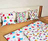 Úžitkový textil - Prehoz na posteľ a tri vankúšiky - 7801839_