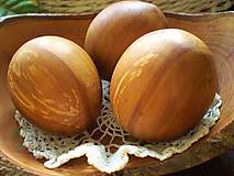Dekorácie - Veľkonočne drevené vajíčka, sady s kraslicami - 7811077_
