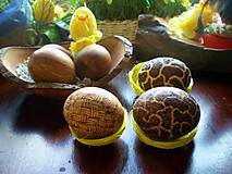 Dekorácie - Veľkonočne drevené vajíčka, sady s kraslicami - 7811080_
