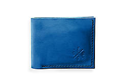Peňaženky - Eggo peňaženka Rivers Coins modrá - 7815285_