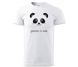 Pánske oblečenie - Pánske tričko PANDA - 7817490_