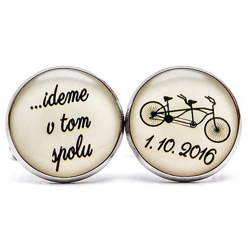Pánske šperky - Ideme v tom spolu + bicykel - 7819292_
