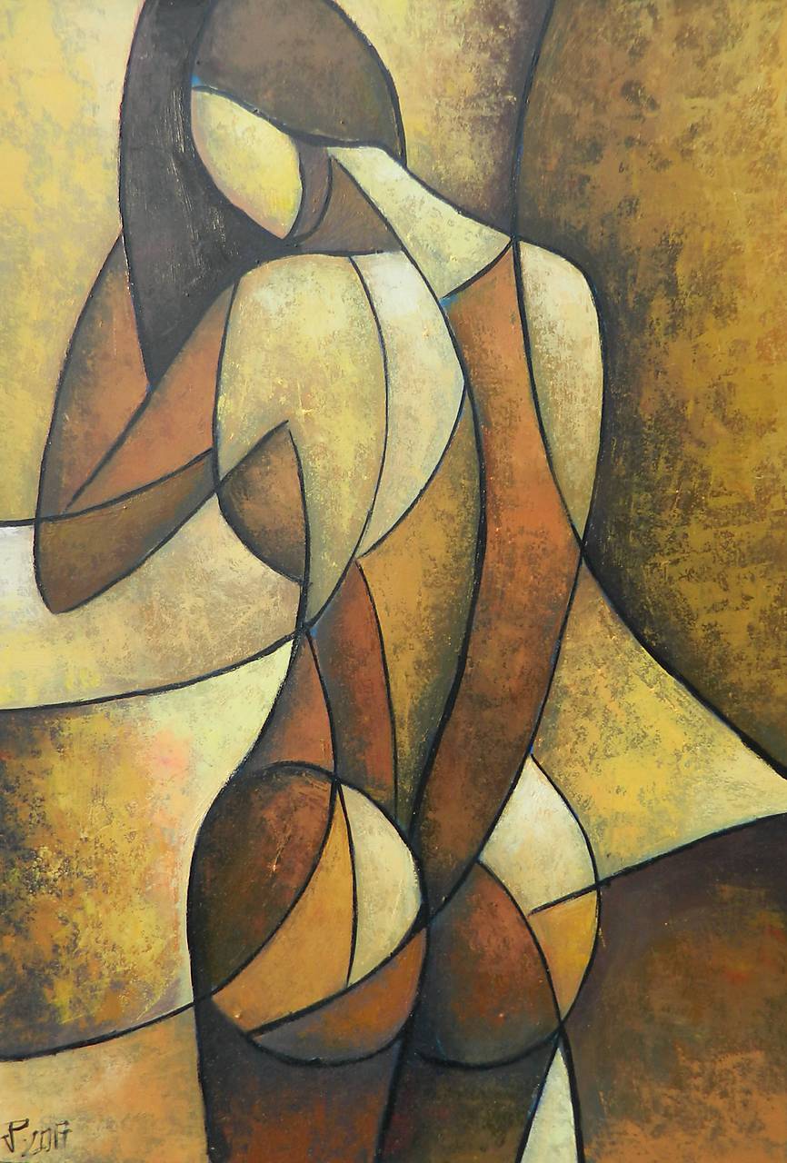 TANEC , kubismus / jiripaintings - SAShE.sk