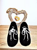 Ponožky, pančuchy, obuv - Papuče pre ženícha - 7832017_