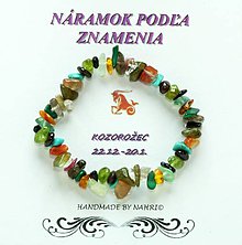 Náramky - Náramok - Kozorožec - 7842134_