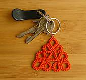 Kľúčenky - Oranžový triangel - 7850259_