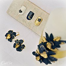 Iné šperky - Luxusná svadba - ozdoby na nehty (sada 30 ks) - 7850188_