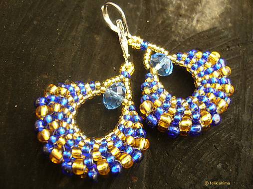 Náušnice - Vejáriky TUT - 7847759_