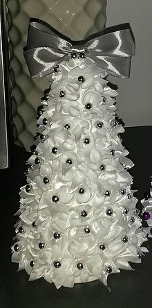 Dekorácie - Vianočná dekorácia -  stromček 20cm - 7851228_