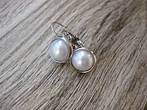 Perly polovičné (Biele perly - visiace č.746)