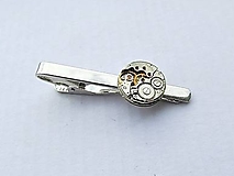 Pánske šperky - SPONA NA KAVATU steampunková - 7862263_