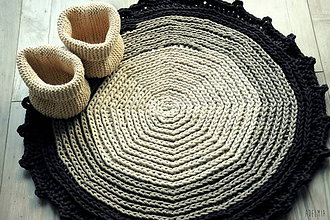 Úžitkový textil - koberec pre milovníkov čokolády a kávičky - 7864722_