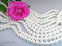 Korálky - perly 10mm, perly z mušlí - 7874974_
