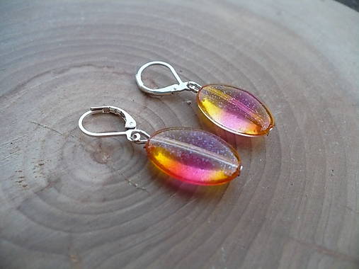 Náušnice - náušnice šťavnaté leto - 7880322_