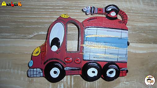 Magnetky - Magnetka - auto požiarnické - 7914736_