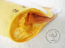 Detské doplnky - Novorodenecké Vrchné PUL plienkové nohavičky s kridelkami (veľ. XS-S) "Slony na púšti" - 7929712_