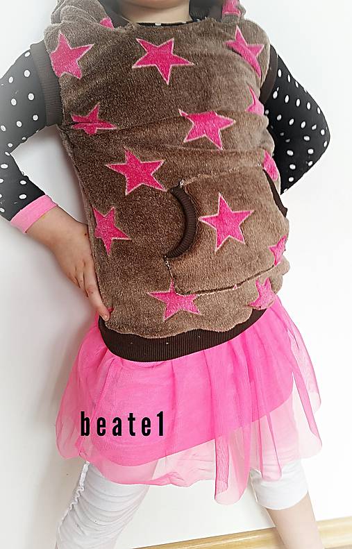 Detské oblečenie - Vesta hviezda :) - 7939858_