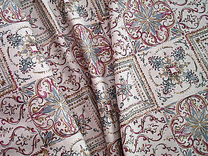 Textil - Dekoračná látka "patchwork" - 7947695_