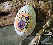Dekorácie - husacia kraslica s ornamentom - 7949726_