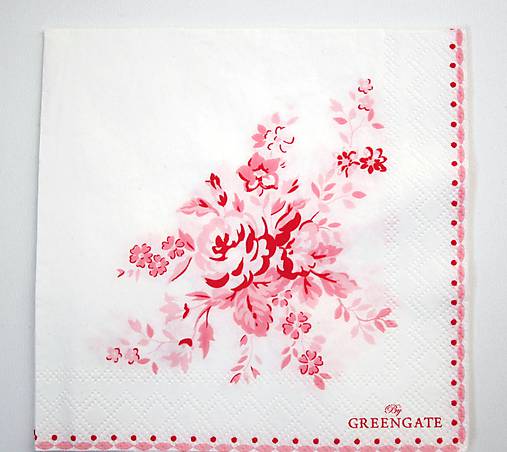 Papier - Servítka  G55-Abelone raspbery - 7956402_