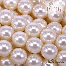 Korálky - Voskované perly - ESTRELA - béžová svetlá 12112 (č.2) - 7961028_