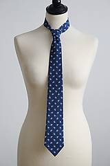 Pánske doplnky - pánska kravata folk - 7969351_