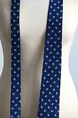 Pánske doplnky - pánska kravata folk - 7969355_