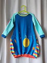 Detské oblečenie - Detské šaty - Space Station - 7974094_