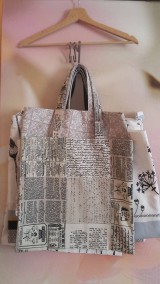 Nákupné tašky - nákupná taška - noviny - 7982087_