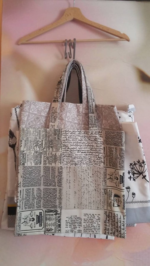 nákupná taška - noviny