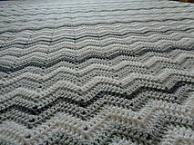 Úžitkový textil - Háčkovaná deka - 7983810_