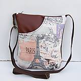 Kabelky - Hnedá kabelka Paríž - 7991810_