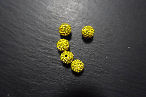 Korálky - Shamballa B-SHBL-Žl2 - 7989168_