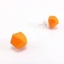 Náušnice - Náušnice krystal orange - 7999999_