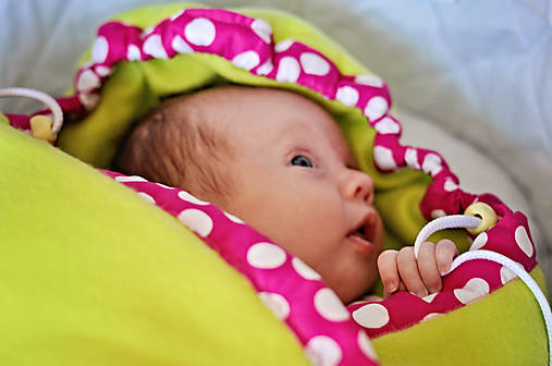 Flísový zavinovací fusak pre najmenšie bábätká