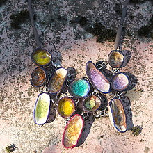 Náhrdelníky - náhrdelník farebnô 1 - 8005020_