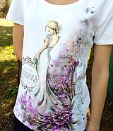 Topy, tričká, tielka - kráľovná ruží - rozlúčkové tričko pre nevestu - 8014604_