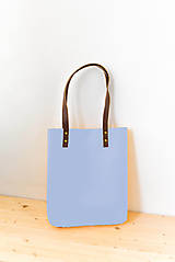Kabelky - Urban... light blue... Felt & Leather... & Magnetic Closure - 8017685_