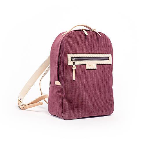  - Backpack Velvet bordo - 8025472_