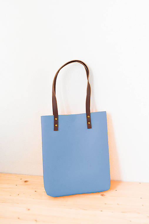 Kabelky - Urban... steel blue... Felt & Leather... - 8029831_