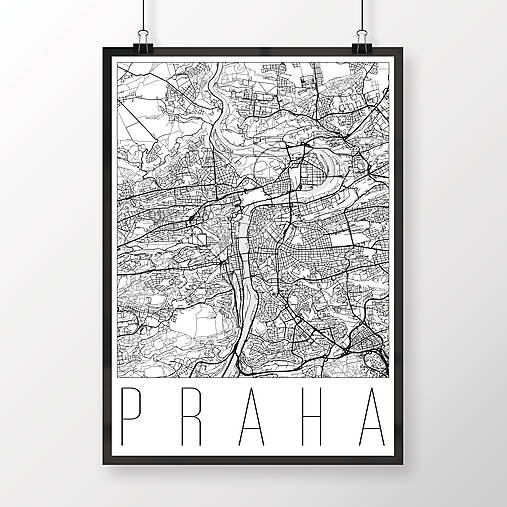 Obrazy - PRAHA, moderná, biela - 8031270_