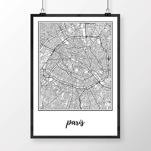 Obrazy - PARÍŽ, klasický, biely - 8031510_