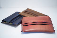 Peňaženky - Tenká kožená peňaženka - 8028539_
