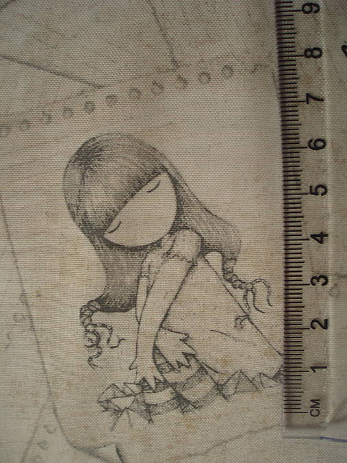 Textil - Gorjuss - Letters from the Heart - Notepad Sketches - 8037607_