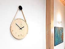 Hodiny - Marc Drop Clock - drevené nástenné hodiny - 8043800_