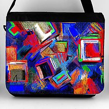 Iné tašky - Taška na plece XL  maľba 01 - 8049316_