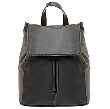 Batohy - Moderný kožený ruksak z pravej hovädzej kože v čiernej farbe - 8052162_