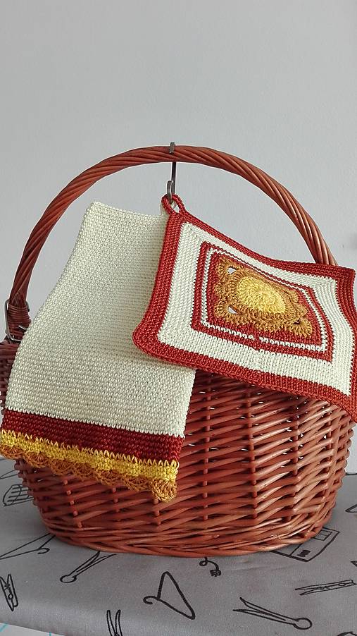 Úžitkový textil - Sestry chňapky - veselé decenťáčky - 8063542_