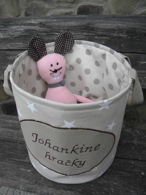 Detský textil - Kôš na hračky... - 8064991_